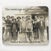 敗北は意気込が改良するまで続きます マウスパッド (正面)