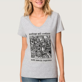 敗北は意気込が改良するまで続きます Tシャツ