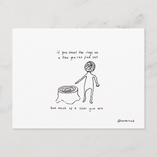 敗残葉書 ポストカード (正面)