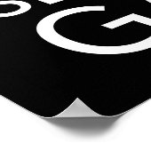 敗者が痛みを見て、勝者が利得を見る – ジム、ハッスル ポスター (角)