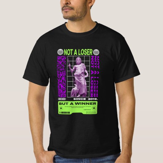 敗者ではなく勝者 Tシャツ (正面)