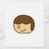 敗者のためのワインボトル ワインラベル (シングルラベル)