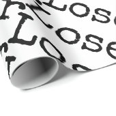 敗者のプリント ラッピングペーパー (ロールコーナー)