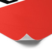 敗者の禁止標識 ポスター (角)