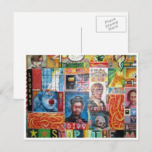 敗者芸術 ポストカード (正面/裏面)