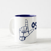 敗者 ツートーンマグカップ (正面左)