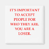 敗者 マグネット (正面)