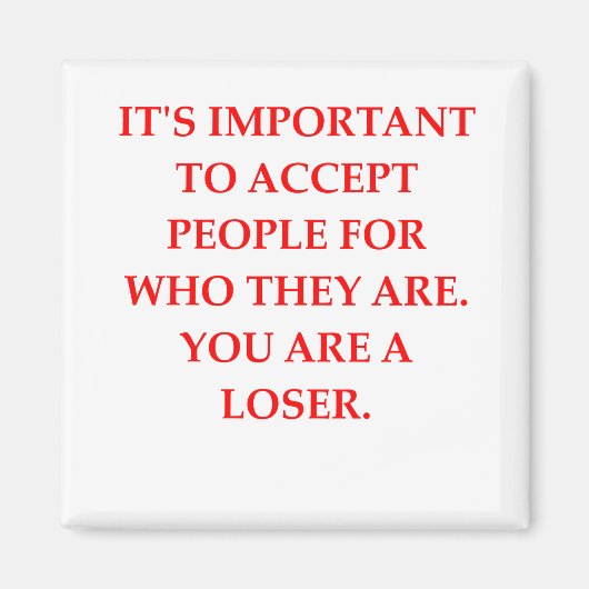 敗者 マグネット (正面)