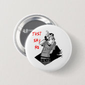 敗者 缶バッジ (正面&裏面)