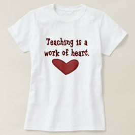 教えがハートかわいい先生ことわざ Tシャツ