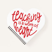 教えのハート ノートブック (正面)