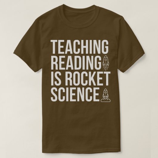 教えのIs読 Rocket Science長袖 Tシャツ (デザイン正面)