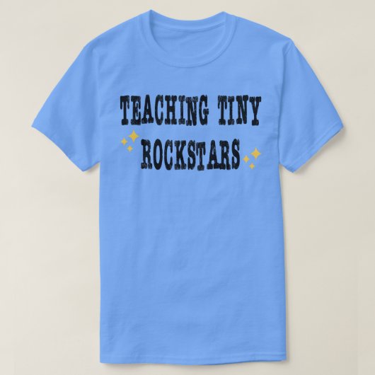 教えのTinyロックスター先生 Tシャツ (デザイン正面)