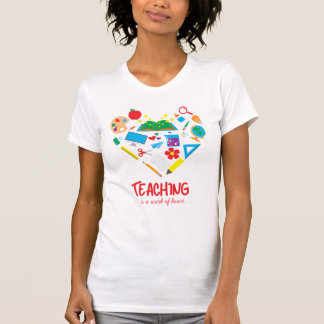 教えはハートだ Tシャツ