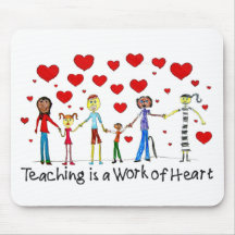 教えはハートマウスパッドマットの作品