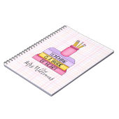 『教えはハート先生贈与』 ノートブック (左側)