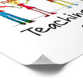 教えはハート広場ポスター作品 ポスター (角)