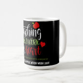 教えはハート鑑賞週間 コーヒーマグカップ (正面右)