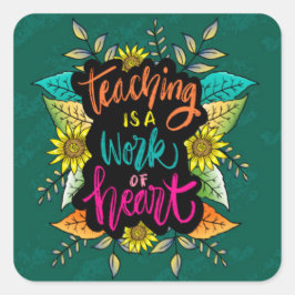 教えはハート スクエアシール