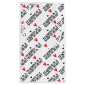 教えはハート スモールペーパーバッグ (裏面)