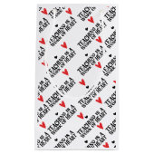 教えはハート スモールペーパーバッグ (正面)