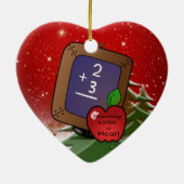 『教えはハート』 セラミックオーナメント (裏面)