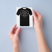 教えはハート チラシ (手)