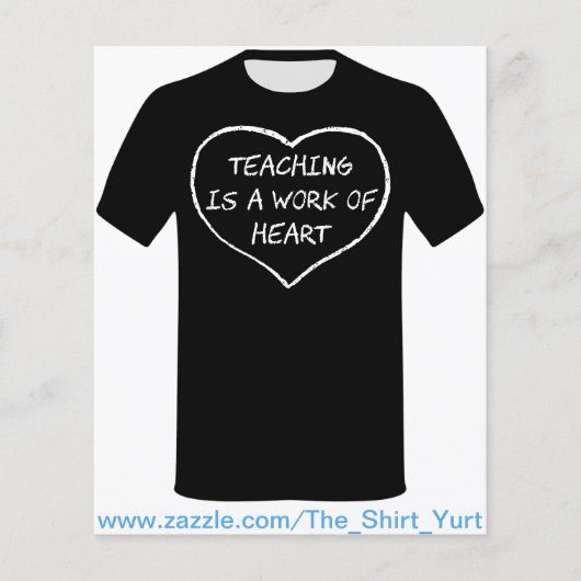 教えはハート チラシ (正面)