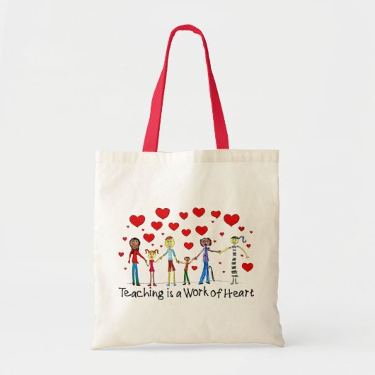 教えはハート・トートバッグの作品 トートバッグ (正面)