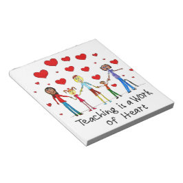 教えはハート ノートパッド