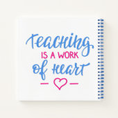 教えはハート ノートブック (裏面)