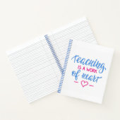 教えはハート ノートブック (内部)