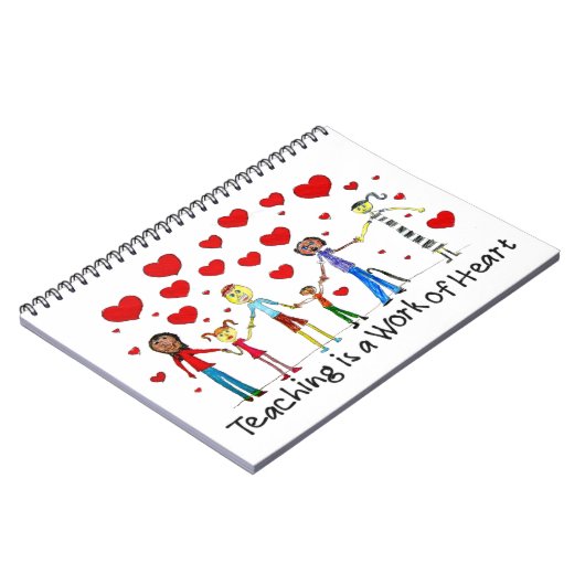 教えはハート ノートブック (左側)