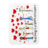 教えはハート マグネット (縦)