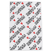 教えはハート ミディアムペーパーバッグ (正面)