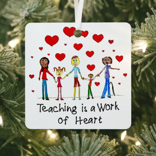 教えはハート メタルオーナメント (インサイチュ)