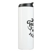 教えは先生に対するハート鑑賞の作品 タンブラー (回転左)