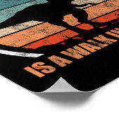 教えは公園の先生ライフおもしろいモス ポスター (角)