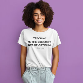 教えは楽観素晴らし的だ Tシャツ