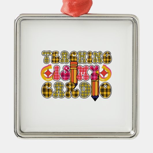 教えは私の心 メタルオーナメント (正面)