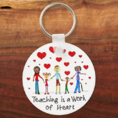 教えはHeart Keychainの作品 キーホルダー (正面)