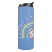 教えはPeriwinkleのハート タンブラー (回転左)