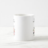 教えることは仕事ではなく奉仕です コーヒーマグカップ (中央)