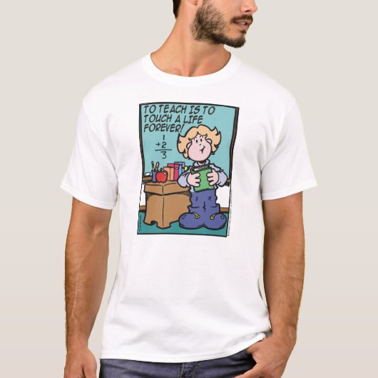 教えることは... Tシャツ (正面)