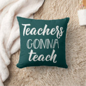 教えることを行っている先生 クッション (ブランケット)