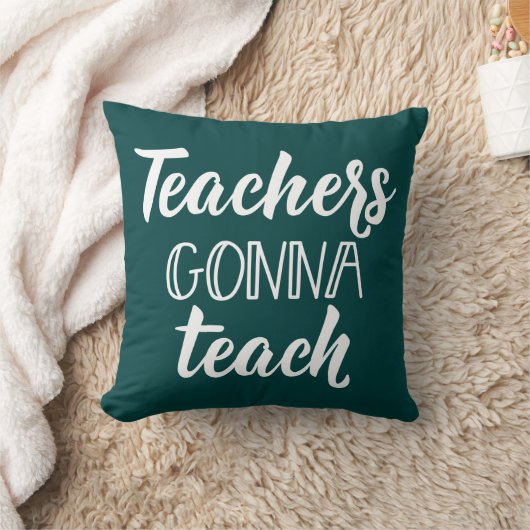 教えることを行っている先生 クッション (ブランケット)