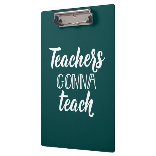 教えることを行っている先生 クリップボード (左)