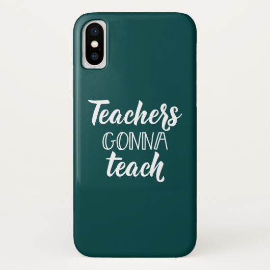 教えることを行っている先生 Case-Mate iPhoneケース (裏面)