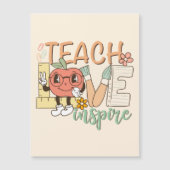 教えインスパイア愛 – かわいい学校の用品 (正面)