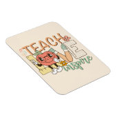 教えインスパイア愛 – かわいい学校の用品 マグネット (右側)